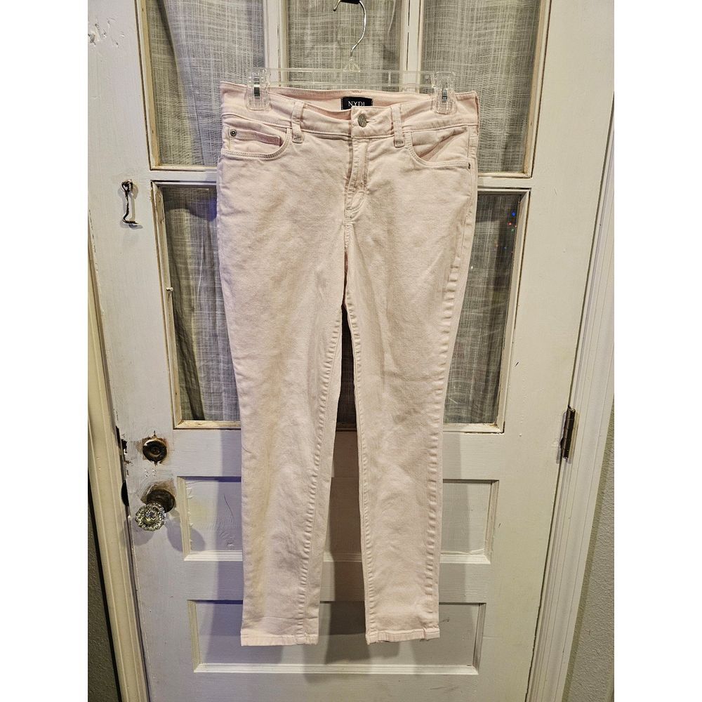 NYDJ Alina Convertible Ankle Lignt Pink Jeans‎